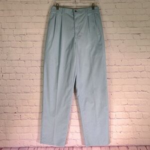 WINDRIDGE Men’s Blue Sky Pastel Linen Trousers. Sz: 34 x 32